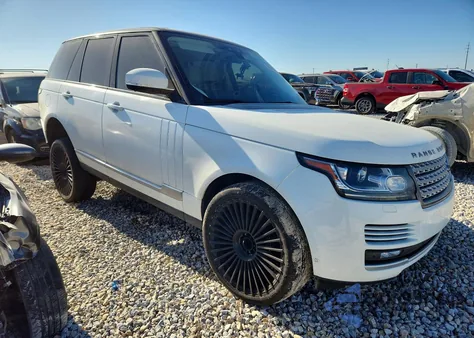 2017 Land Rover Range Rover Supercharged z USA, uszkodzony, nr VIN SALGS2FE6HA327038